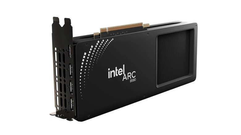 Intel Arc B580 graphics card