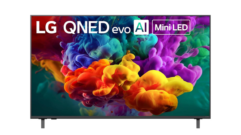 The LG QNED 84B.