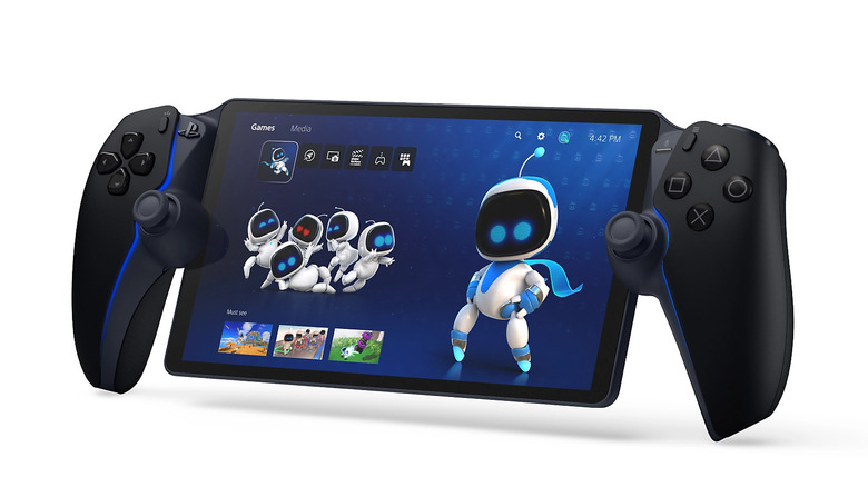 playstation portal handheld gaming console using cloud gaming