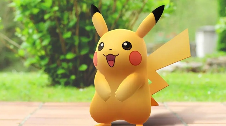 Pikachu in Pokemon Go