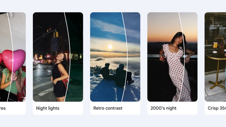Google Photos' Moods templates