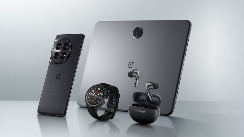 A selection of OnePlus products.