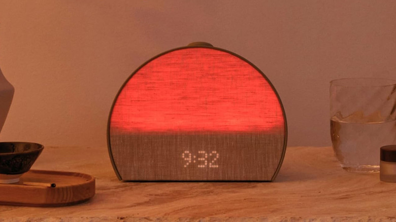 The Hatch Restore 3 on a bedside table