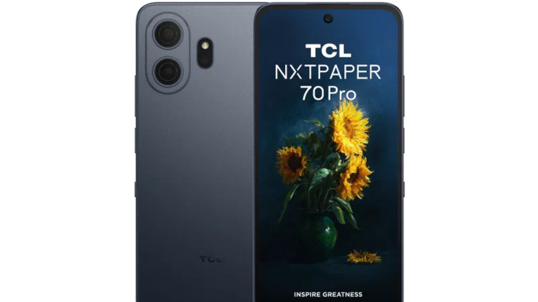 TCL Nxtpaper 70 pro mobile phone.