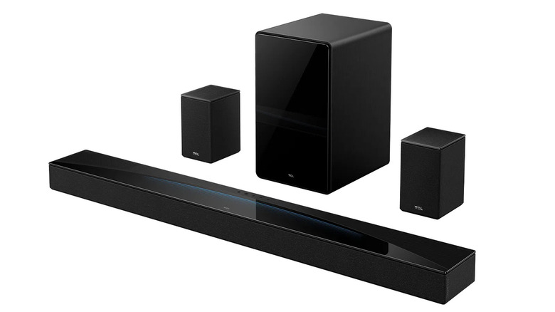 TCL Q85H Soundbar set.