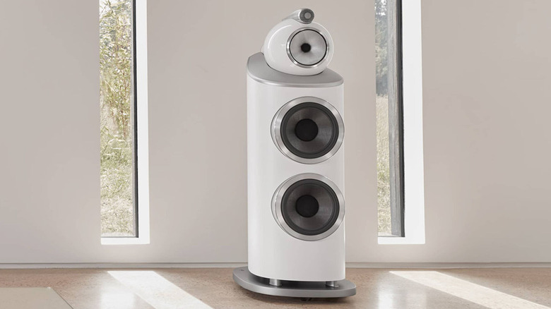 B&W 800 Series 801 D in a room