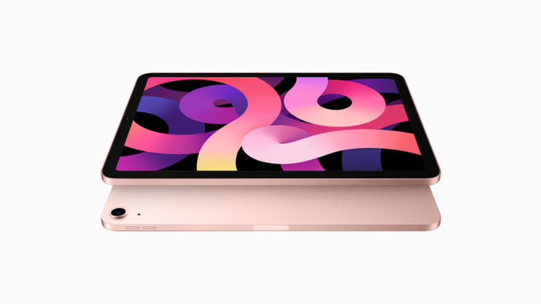 2020 iPad Air in rose gold color