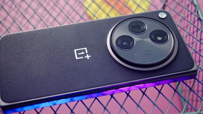 OnePlus Open lying flat on a surface