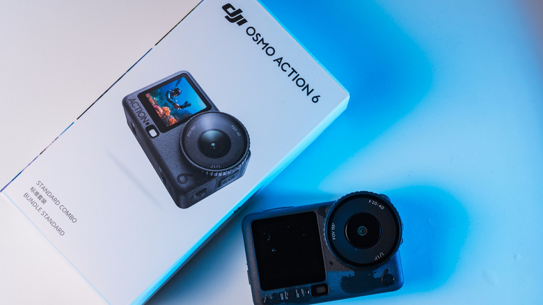 DJI Osmo Action 6 box and camera