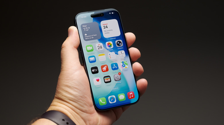 New Apple iPhone 17 Pro smartphone is displayed
