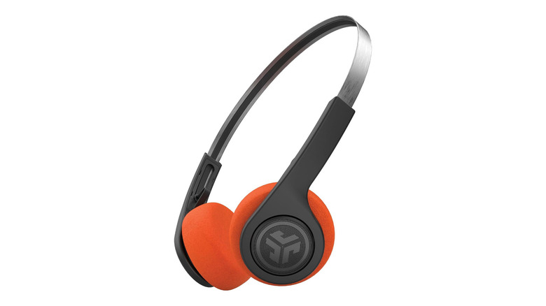 The JLab Rewind 2 wireless headphones against a white background