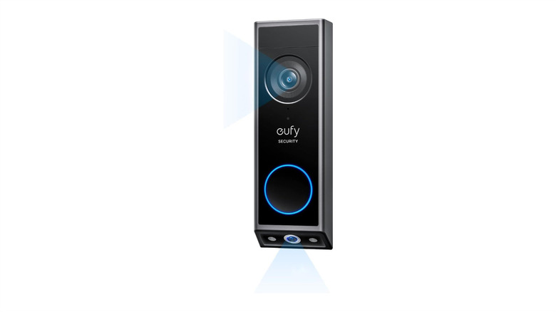 The Eufy Video Doorbell E340 against a white background