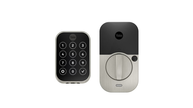 Yale Assure Lock 2 Plus DoorSense and Wi-Fi Module.