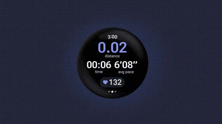 Wear OS 7 new interface for workouts
