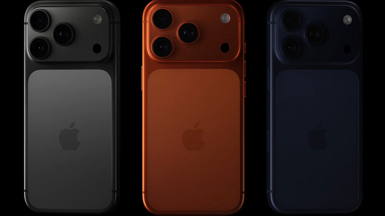 A selection of Apple iPhone 17 Pros