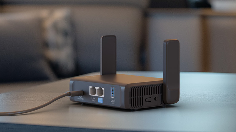 The GL.iNet Slate 7 Wi-Fi router