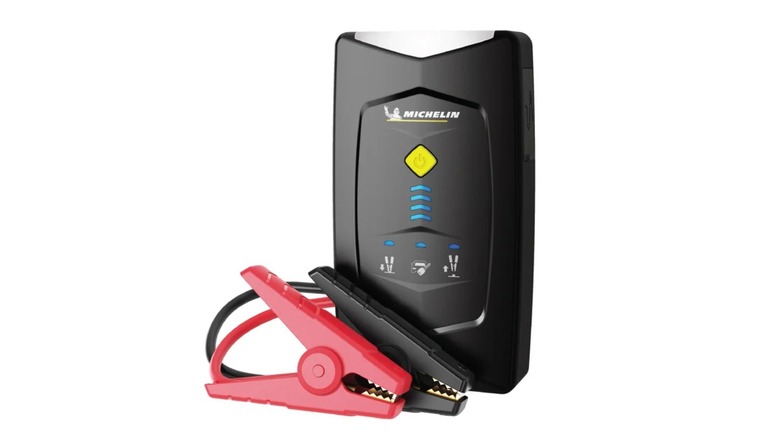 The Michelin Jump Starter & Power Bank on a white background.