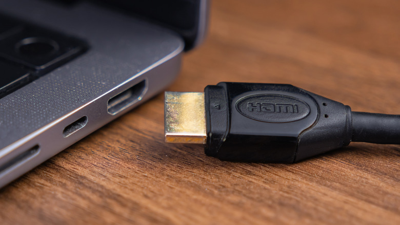 Damaged connector on HDMI cable