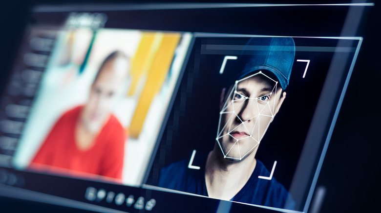 Creating an AI deepfake of a man.