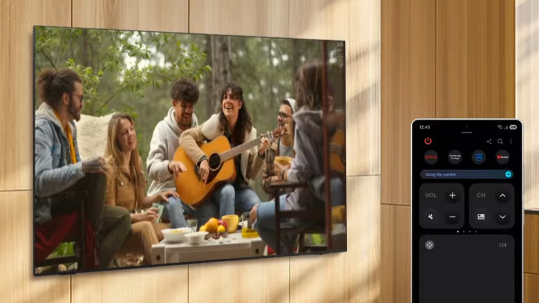 Using phone as remote for TV