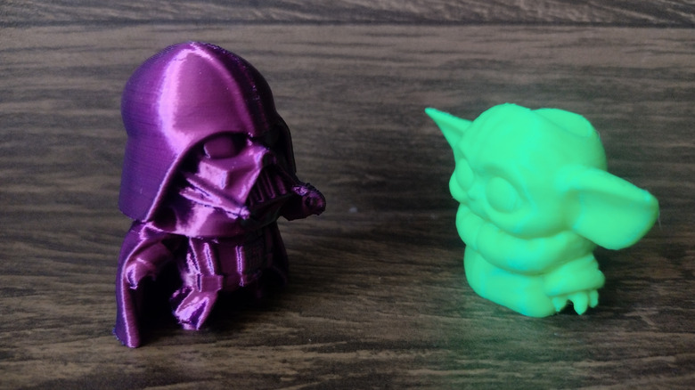 3D printed characters from 