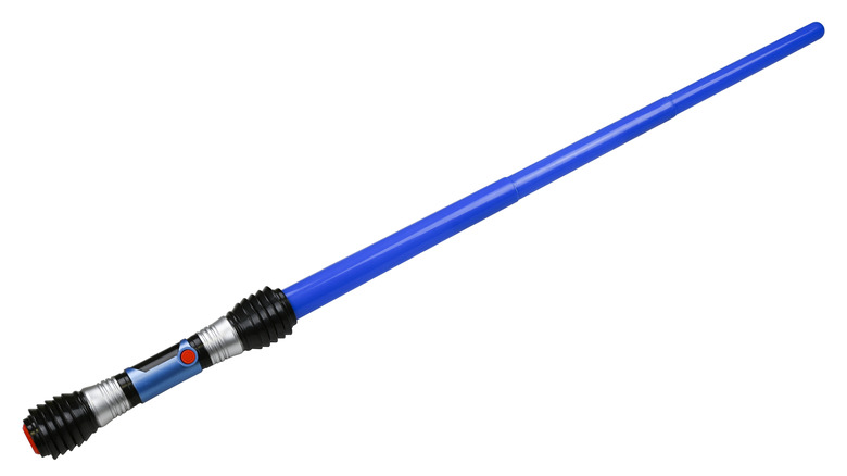 A collapsing lightsaber toy.