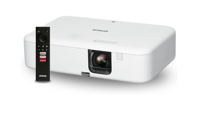 The Epson EpiqVision Flex CO-FH02 against a white background