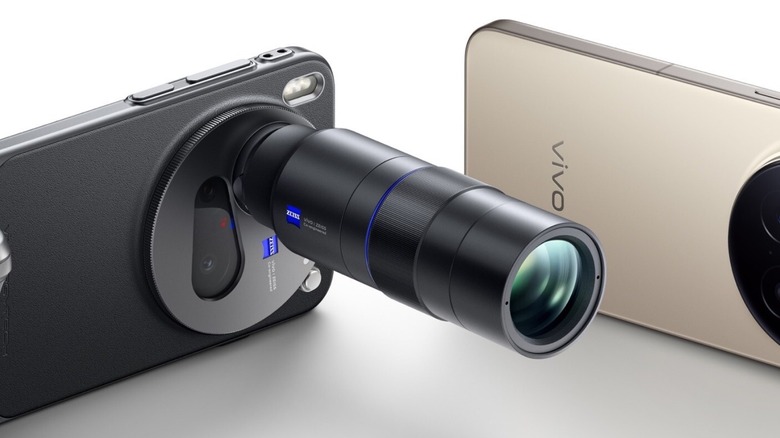 Vivo's new X300 Pro with an attachable lens