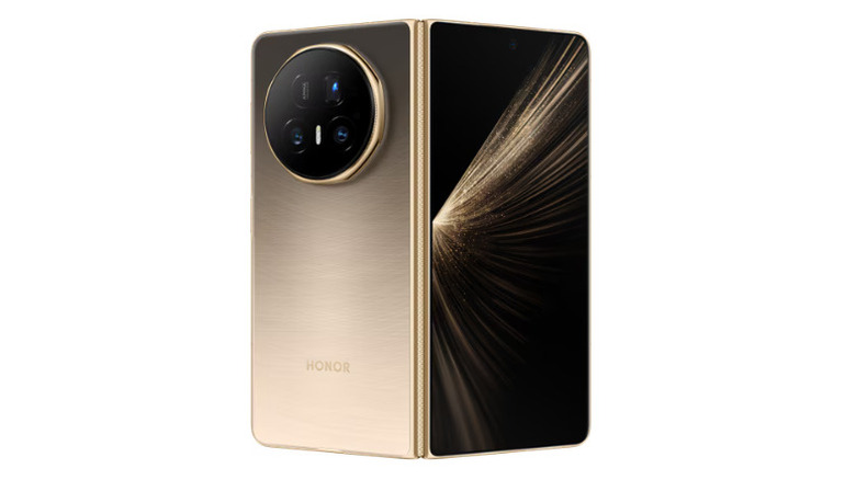 Honor Magic V5 book-style foldable phone