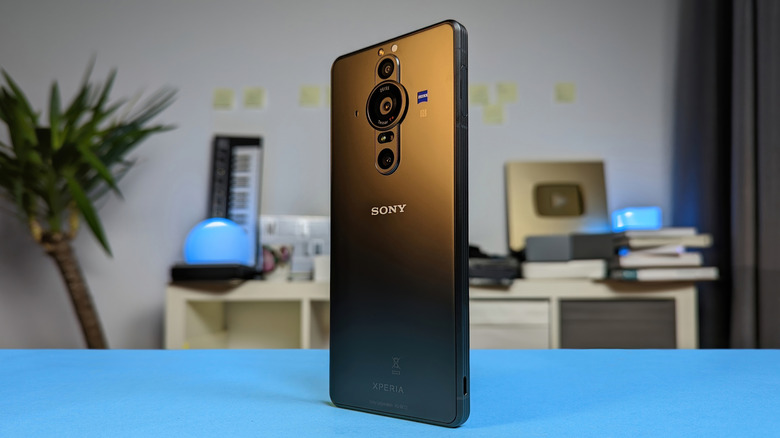 Sony Xperia Pro-I on a table