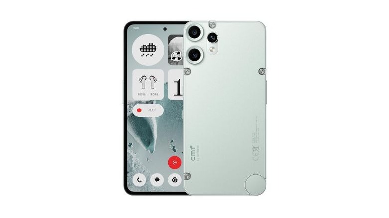 Nothing CMF Phone 2 Pro in light green color