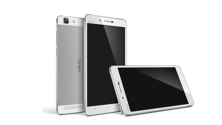 Official images of the Vivo X5 Max covering both its front and back