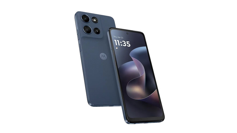 Front and back view of the Motorola Moto G 2026