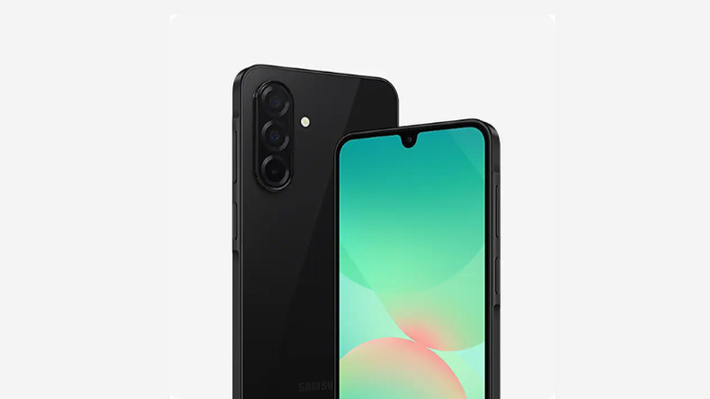 Samsung Galaxy A26 5G front and rear design