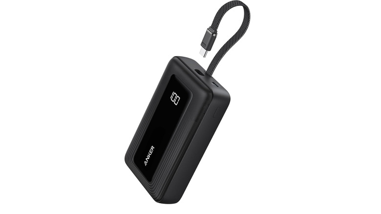 anker Zolo power bank against a white background