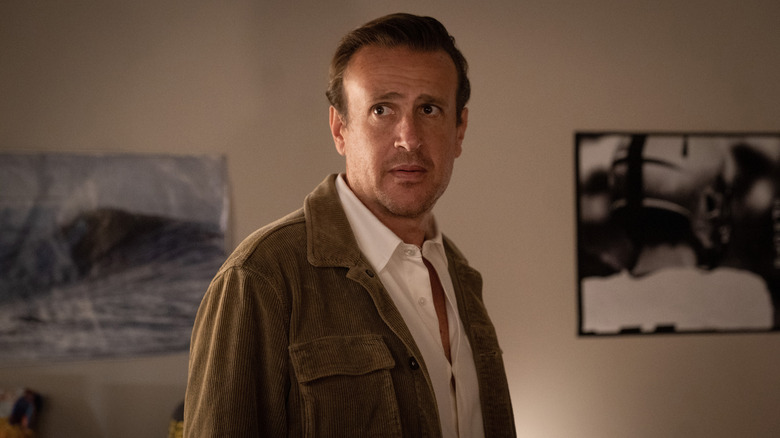 Jimmy (Jason Segel) frowning in "Shrinking"