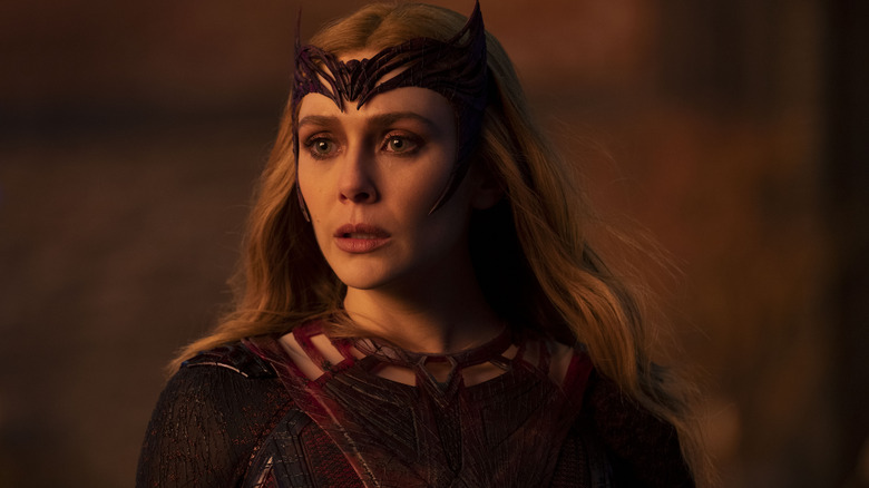 Elizabeth Olsen as Wanda Maximoff in Doctor Strange in the Multiverse of Madness