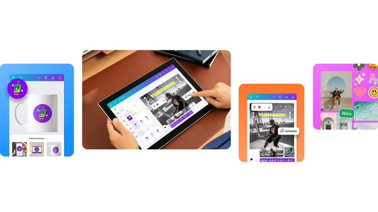 Canva promo image for Android