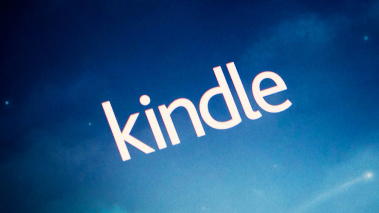 Kindle app welcome screen