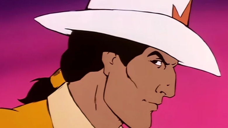BraveStarr looking sideways
