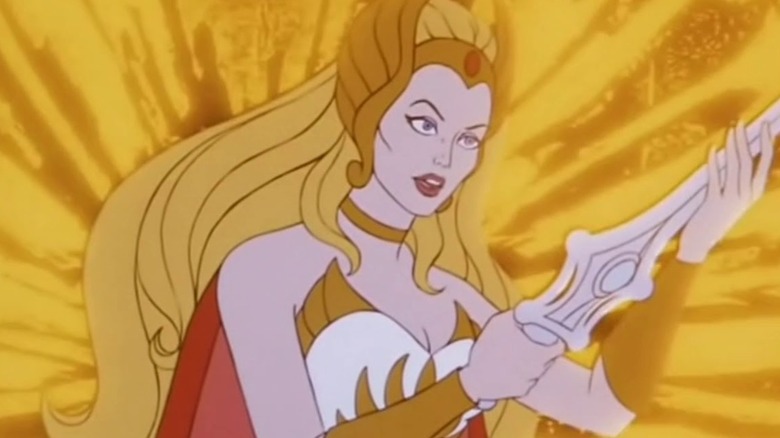 She-Ra holding her Sword of Protection