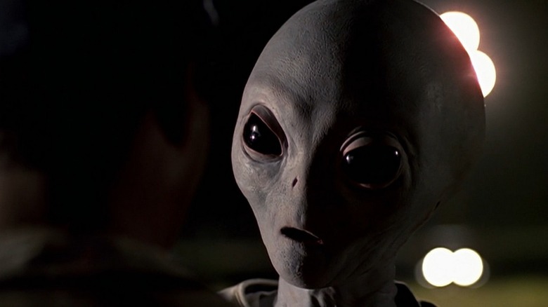 An alien in The X-Files episode The Unnatural