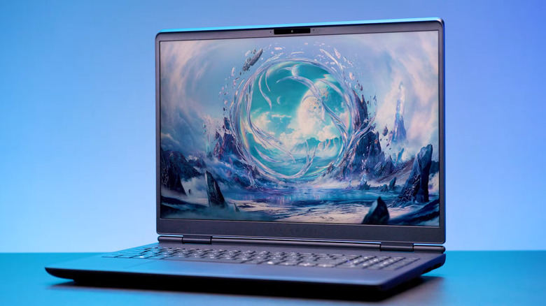 Alienware 16 Aurora Gaming Laptop open