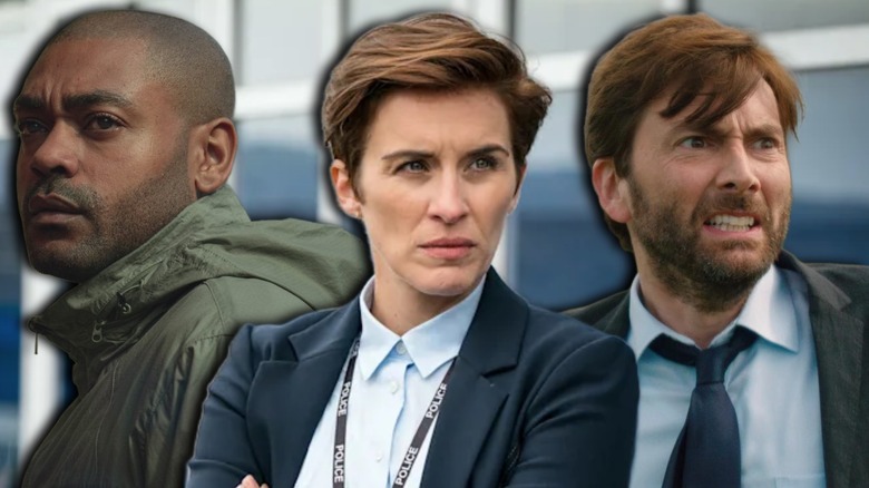 Kane Robinson, Vicky McClure and David Tennant together