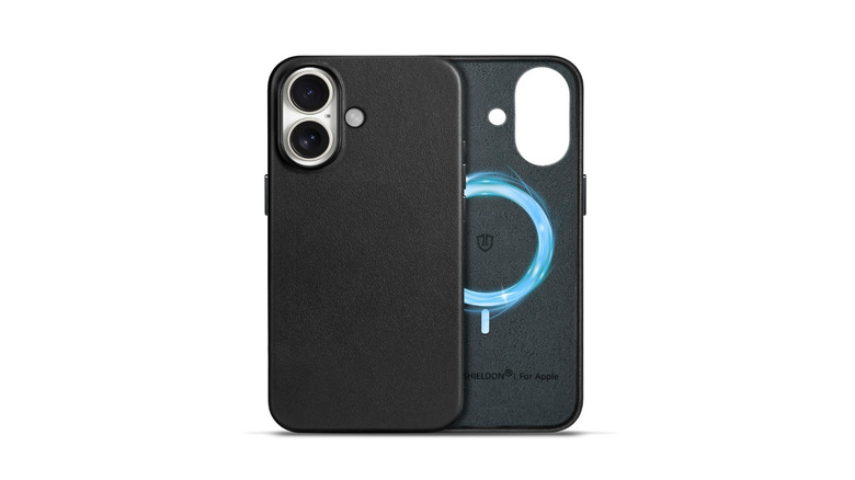 Shieldon Genuine Leather Case for iPhone 17