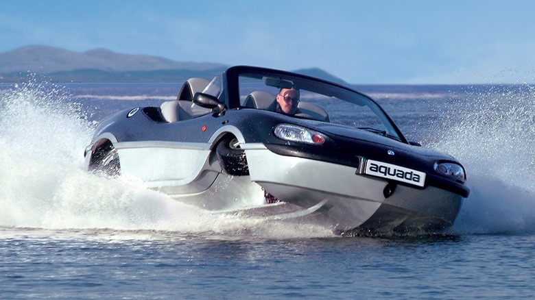 The Gibbs Aquada driven on water