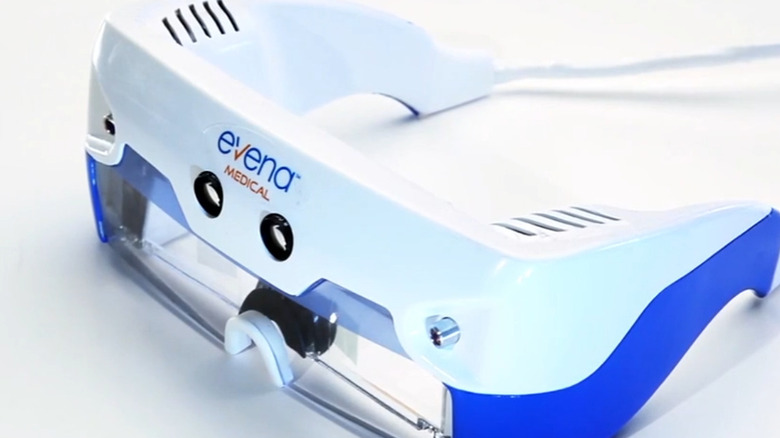 The Evena medical glasses on a white background