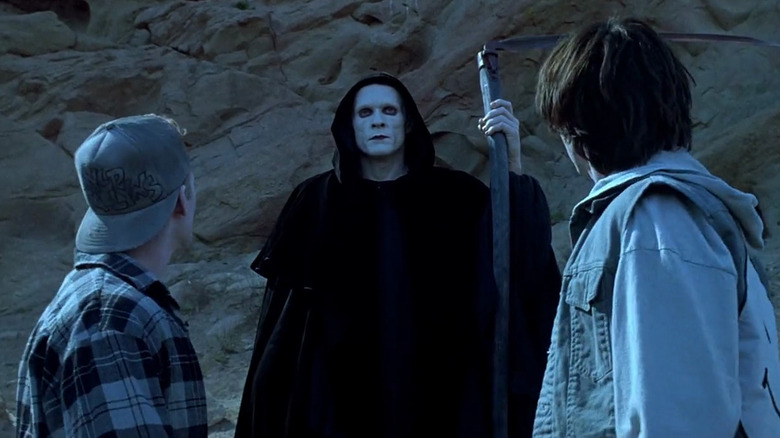 Bill and Ted facing the grim reaper