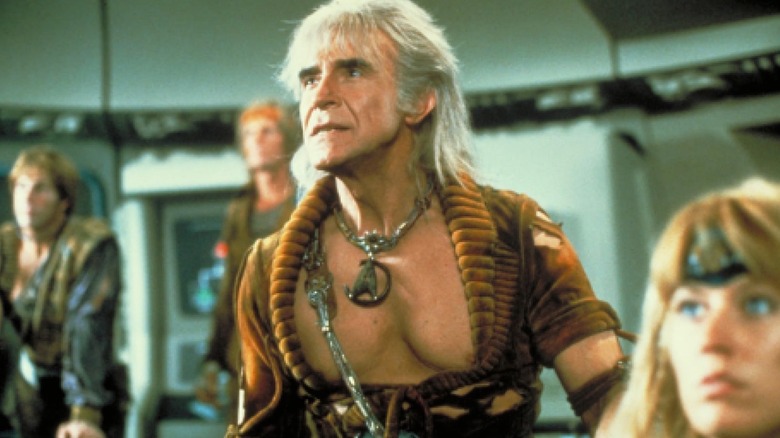 Khan looking up in "Star Trek II: The Wrath of Khan"