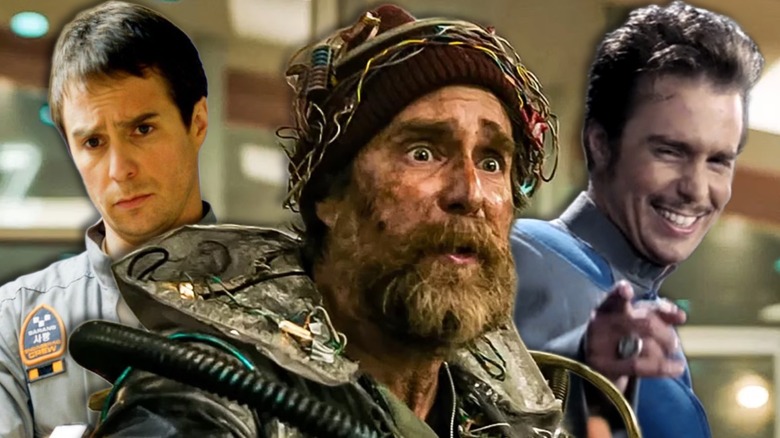 Sam Rockwell in Moon, Good Luck, Have Fun, Don't Die, and Galaxy Quest